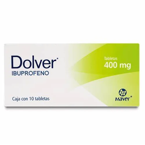 DOLVER (IBUPROFENO) TAB 400 MG C/10 MAVER