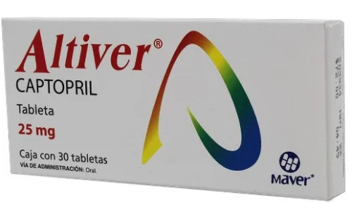 ALTIVER (CAPTOPRIL) TAB 25 MG C/30 MAVER