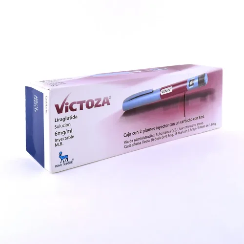 VICTOZA (LIRAGLUTIDA) SOL INY 6 MG/ML C/2 PLUMAS C/3 ML NOVO NORDISK