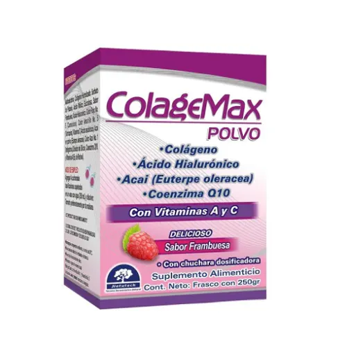 COLAGEMAX (COLAGENO HIDROLIZADO REFORZADO) POLVO C/250 G NATUTECH