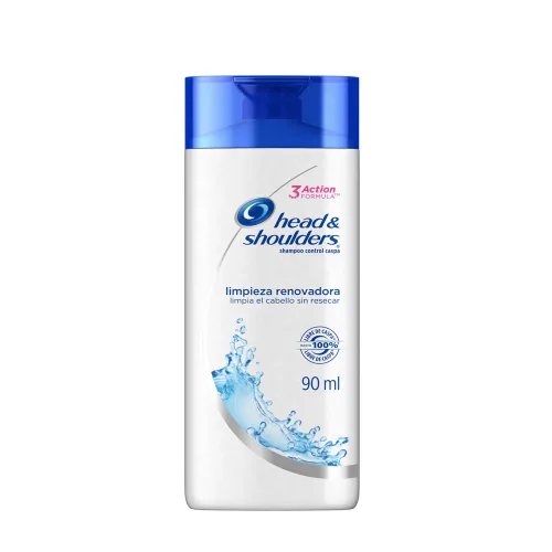 HEAD & SHOULDERS (LIMPIEZA RENOVADORA) SHAMPOO C/90 ML P&G