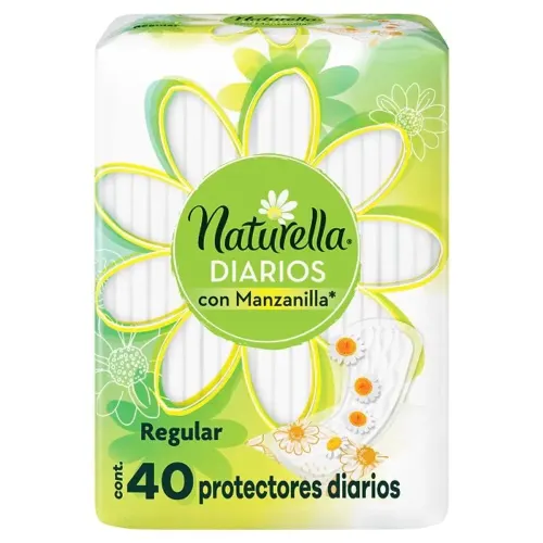 NATURELLA PROTECTORES C/MANZANILLA USO DIARIO C/40 P&G
