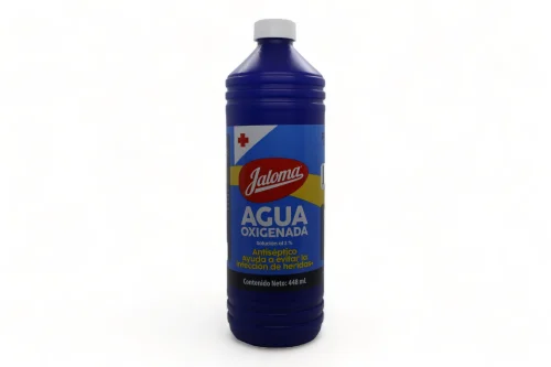 AGUA OXIGENADA (PERÓXIDO HIDRÓGENO) SOL C/448 ML 131520 JALOMA