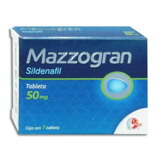 MAZZOGRAN (SILDENAFIL) TAB 50 MG C/1 COLLINS