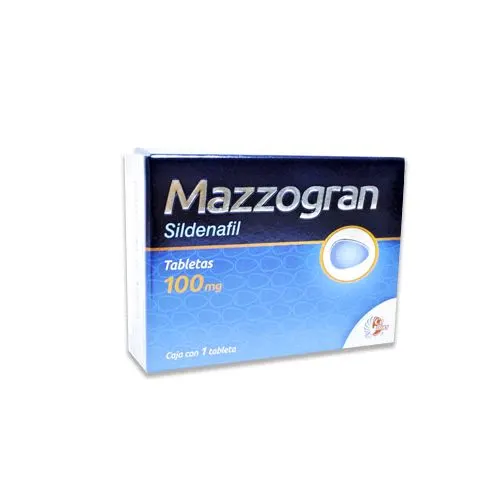 MAZZOGRAN (SILDENAFIL) TAB 100 MG C/1 COLLINS