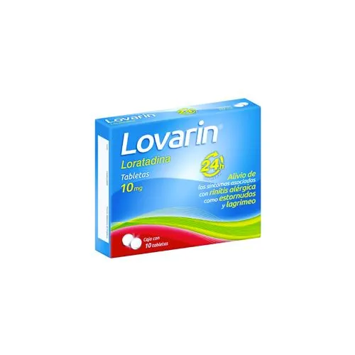 LOVARIN (LORATADINA) TAB 10 MG C/10 COLLINS