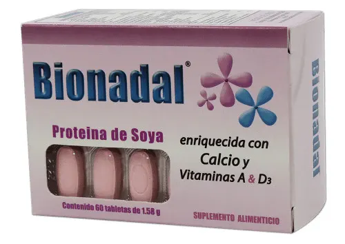 BIONADAL (CALCIO/VIT A/VIT D3) TAB 1.58 G C/60 BIO SALUD