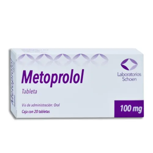 METOPROLOL TAB 100 MG C/20 SCHOEN