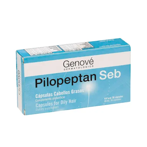 PILOPEPTAN SEB (GERMEN DE TRIGO/METIONINA/ORTIGA VERDE) CAP 31.6 G C/30 GENOVE