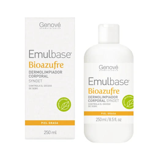 EMULBASE* BIOAZUFRE PIEL NORMAL A GRASA 250 ML GENOVÉ