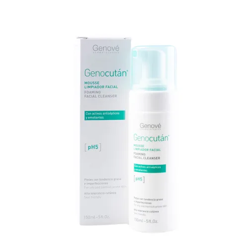 GENOCUTAN MOUSSE LIMPIADOR FACIAL C/150 ML GENOVÉ