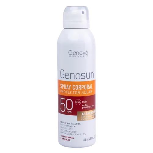 GENOSUN FOTOPROTECTOR SPRAY ASTAXACTIVE SPF 50 C/200 ML GENOVE