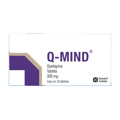Q-MIND (QUETIAPINA) TAB 300 MG C/30 TORRENT PHARMA