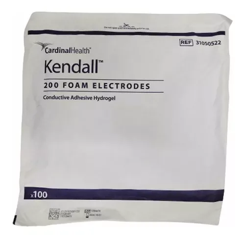 ELECTRODO BOLSA CARDINAL HEALTH C/100 REF 31050522 KENDALL