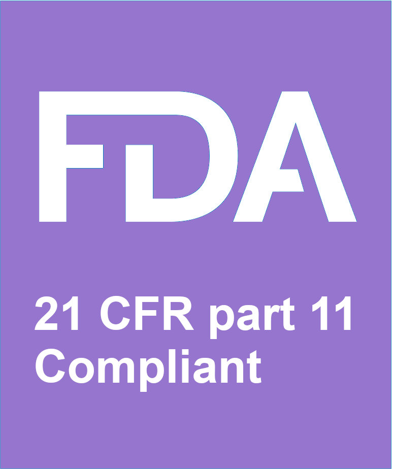 21 CFR part 11 Compliant