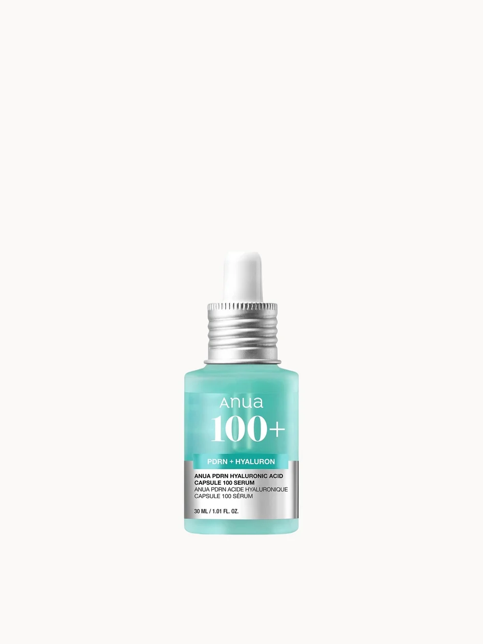 Anua PDRN Hyaluronic Acid Capsule 100 Serum - Deep Hydration & Skin Radiance Booster 30ml