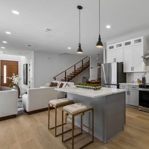 Finished kitchen at 816 Premier Parkway