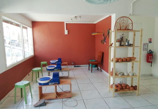 Les cours de poterie en Trio au nouvel atelier!