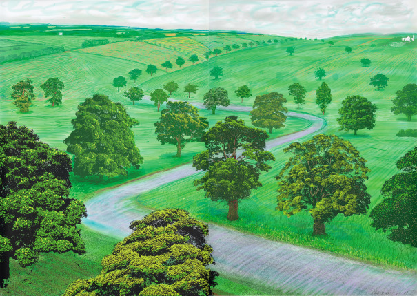 david hockney evening day editions london june 2021 phillips