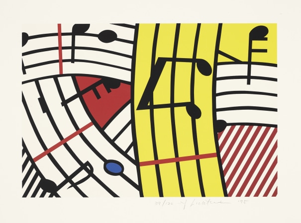 Roy Lichtenstein Composition Iv C 293 1995 晚間及日間限量版畫london 21年6月14日 拍品126 Phillips Roy Lichtenstein Composition Iv C 293 1995 晚間及日間限量版畫london 21年6月14日 拍品126 Phillips