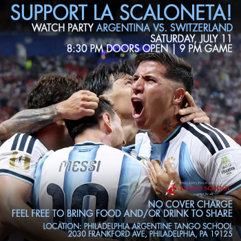 World Cup Watch Party: Argentina vs. Switzerland 🩵🤍🩵