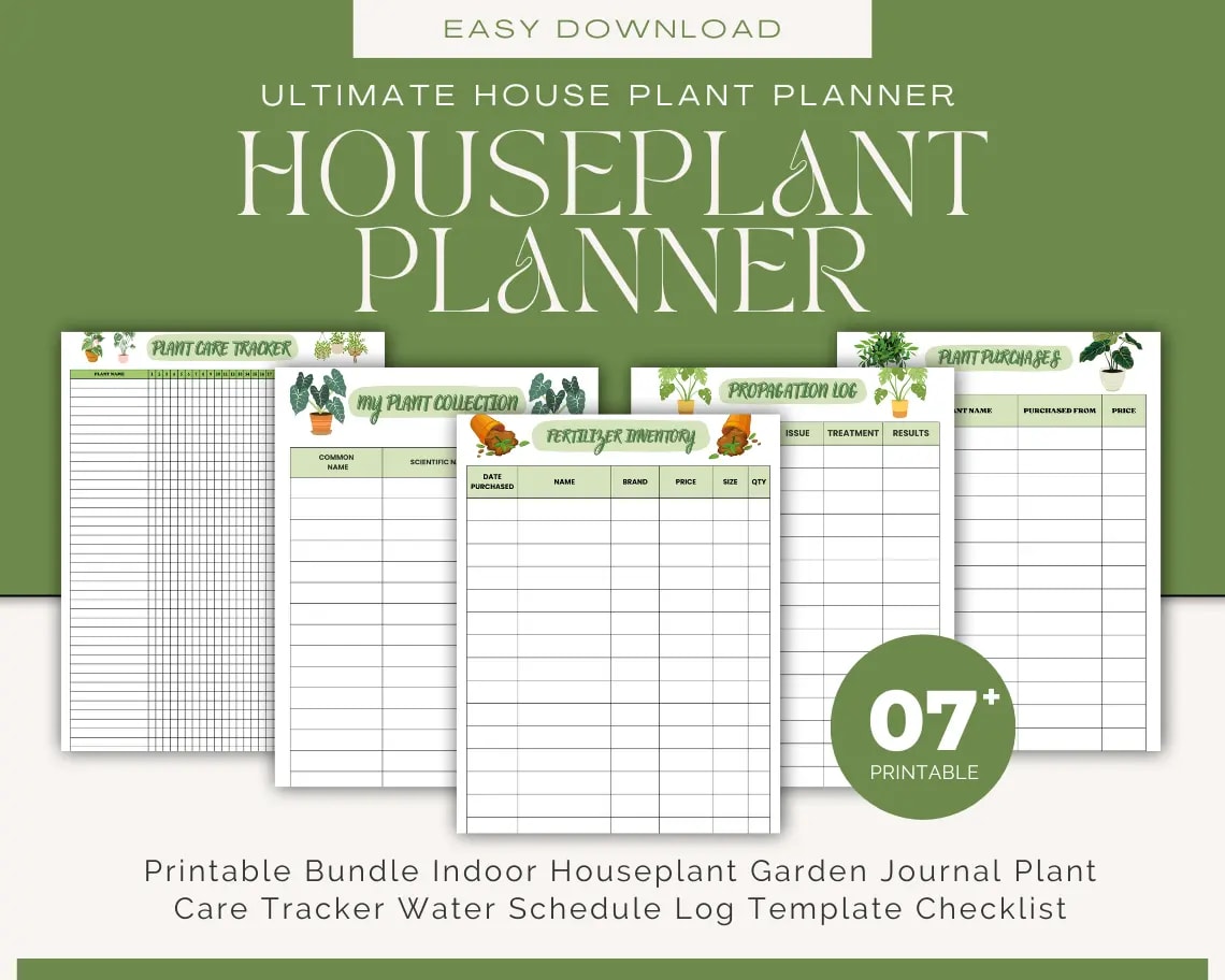 houseplant_planner Digital Houseplant Planner