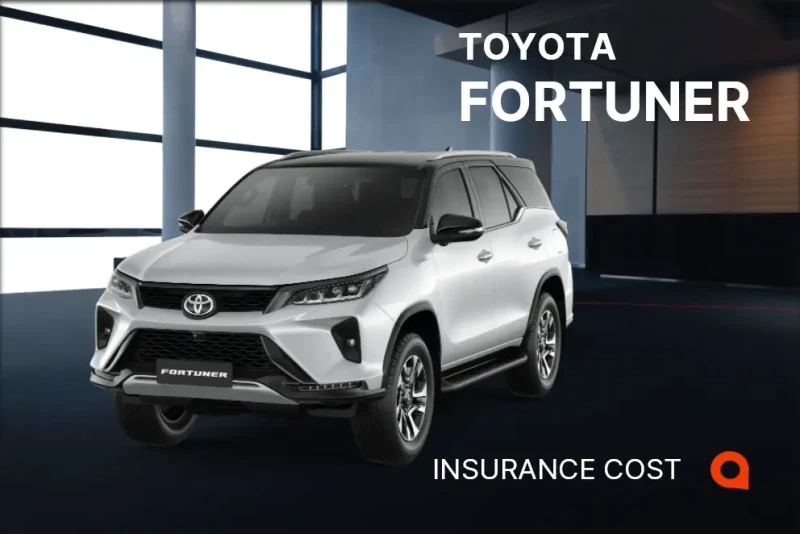 Toyota Fortuner Insurance Cost