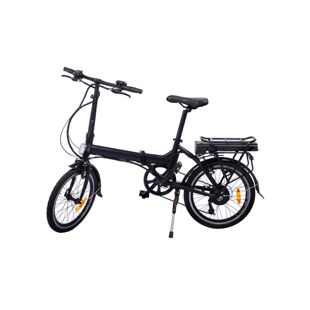 Bicicleta eléctrica plegable Enova rod. 20 Negro