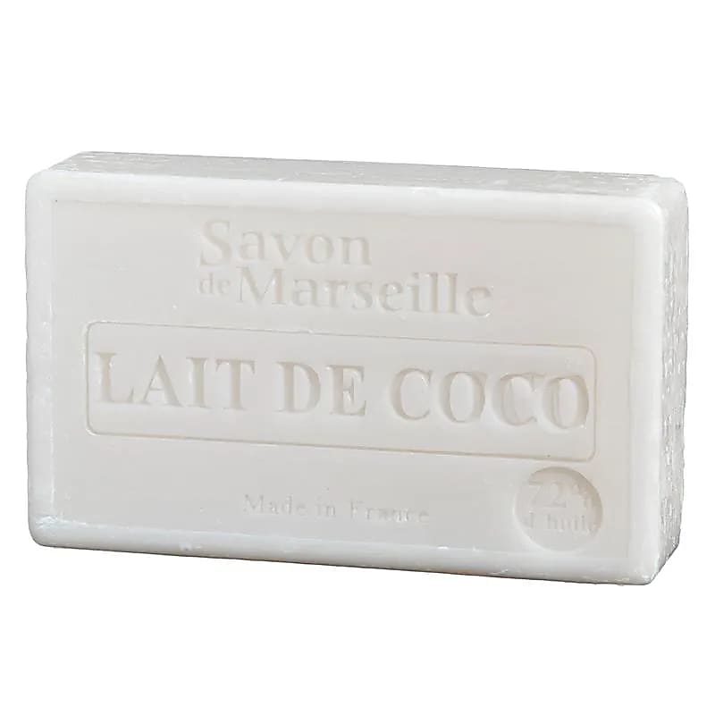 Savon De Marseille Naturel Au Lait De Coco - Intense Hydratation, Antiseptique Et Doux Pour La Peau