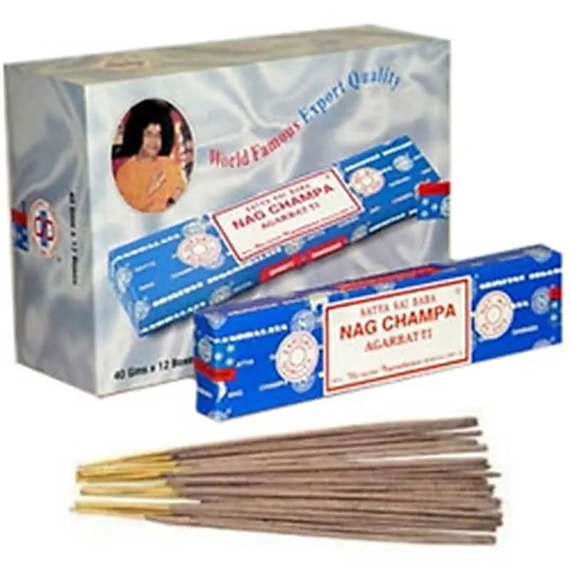 Satya Nag Champa Incense - 40 g box