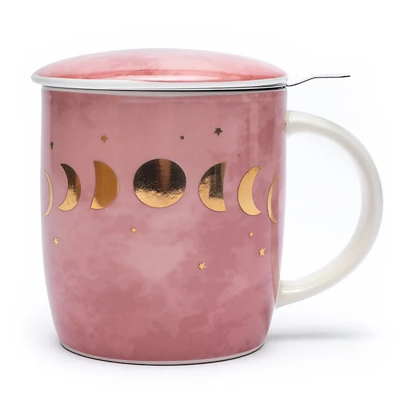 Tasse à thé mug infuseur fleur de vie