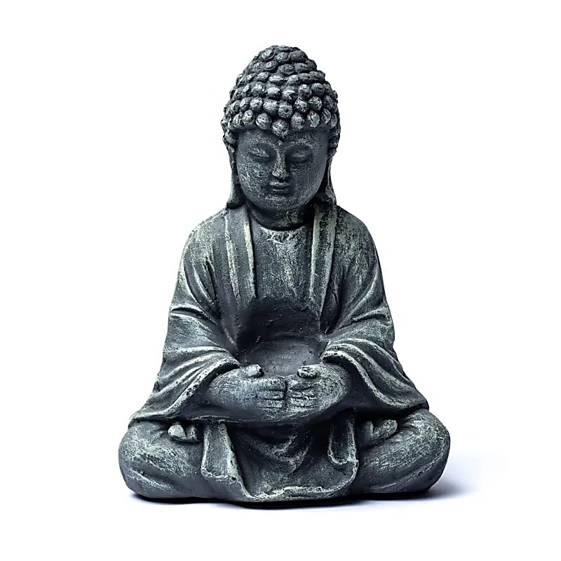 Souvenir lied Onafhankelijkheid Boeddha met kaarshouder -- 1020 g; 20x14x28 cm | Phoenix Import