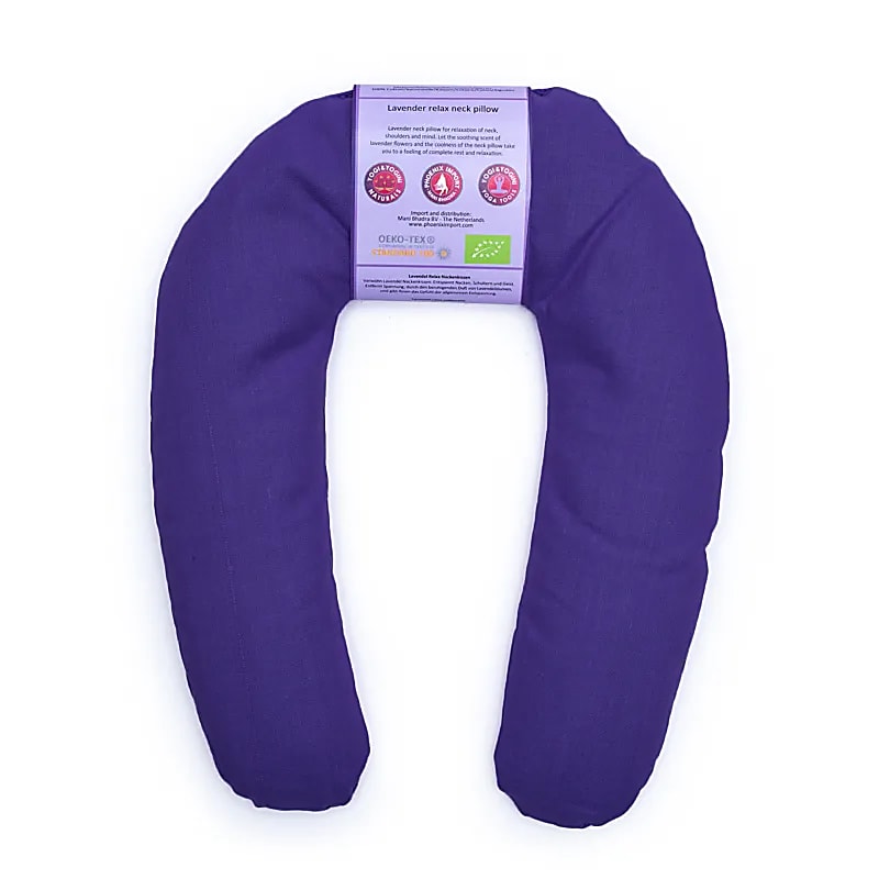 Purple neck pillow on sale