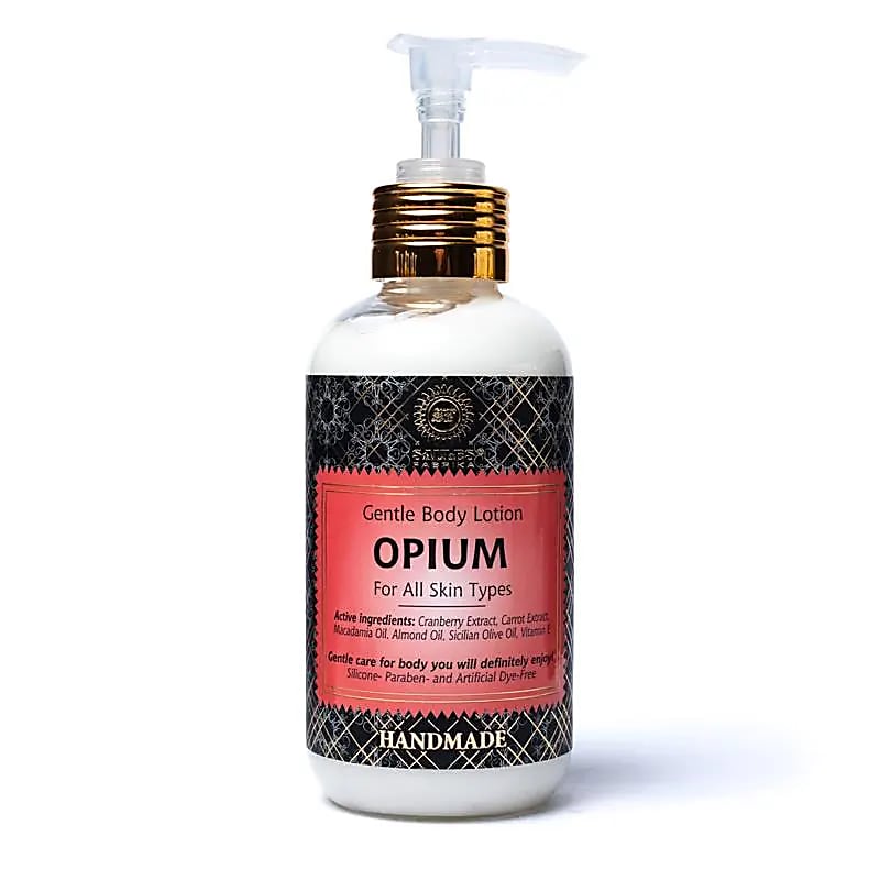 Opium lotion clearance