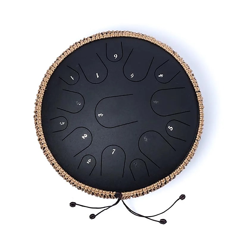 Hluru Tongue drum 15 notes F minor Aeolian 36cm Phoenix Import