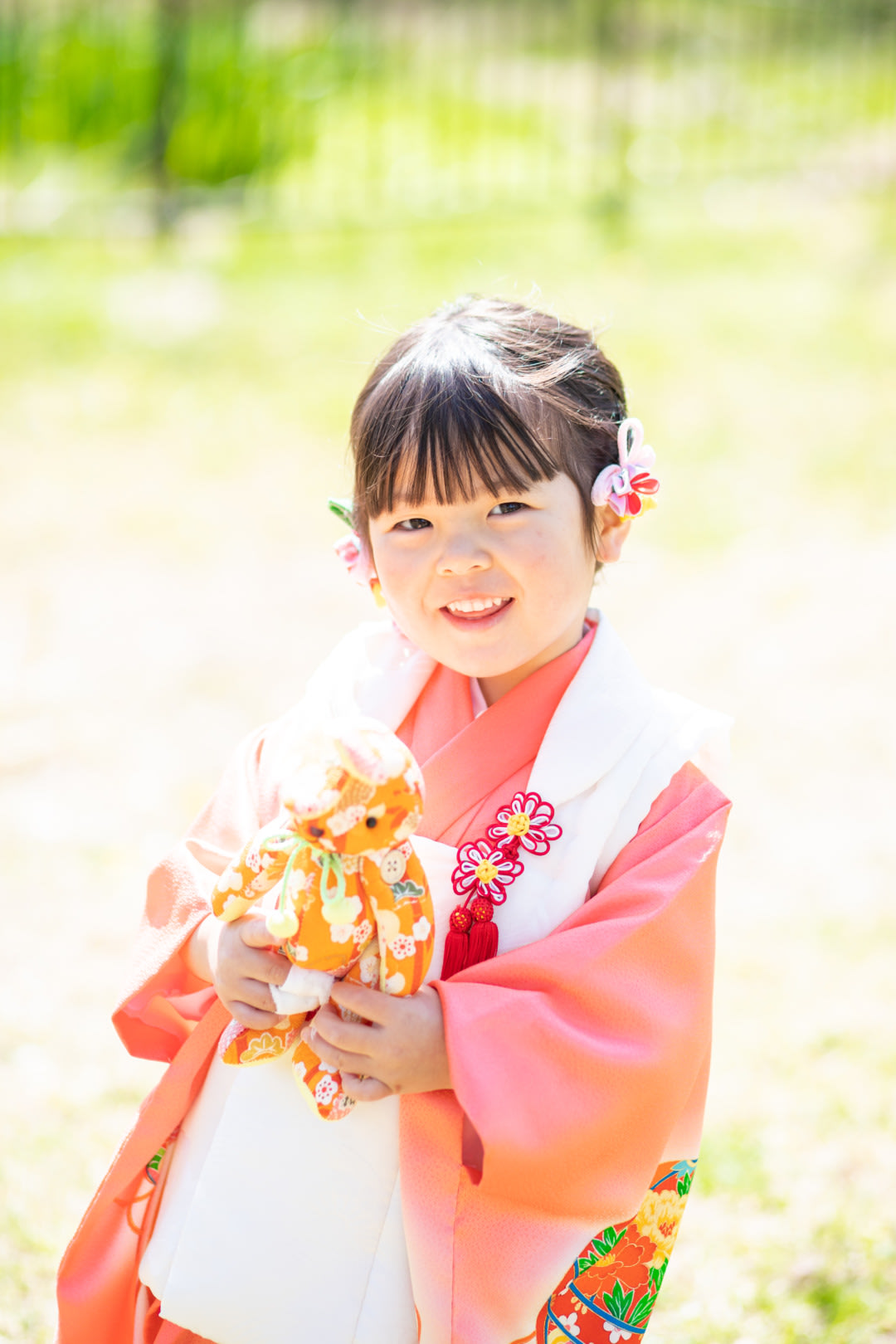 お気に入りの熊さんは離しません！