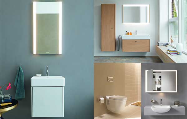 Duravit e os Banheiros Pequenos