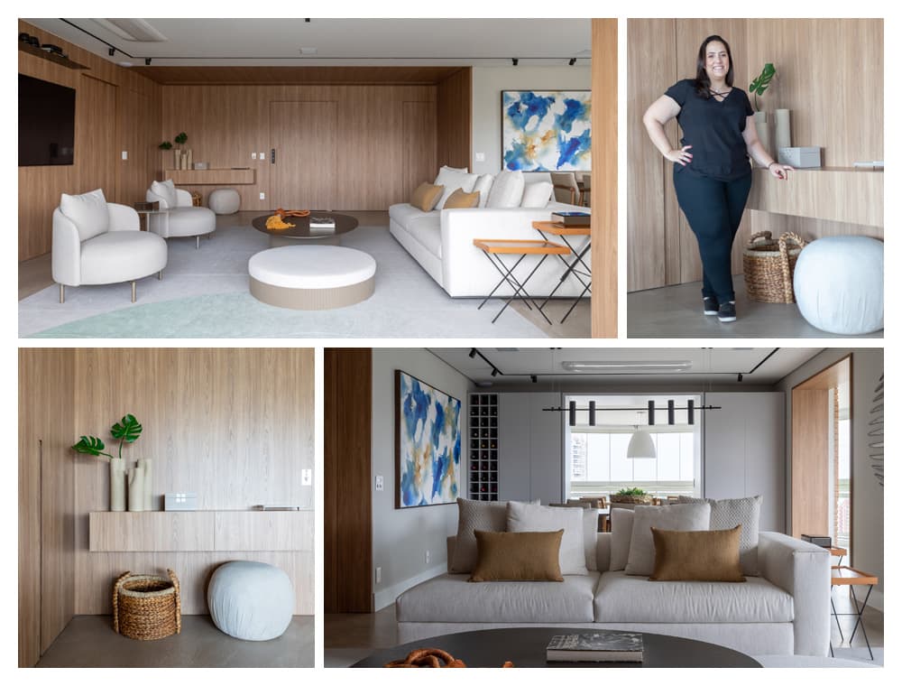 Apartamento com marcenaria personalizada / Fotografia Gabi Haddad