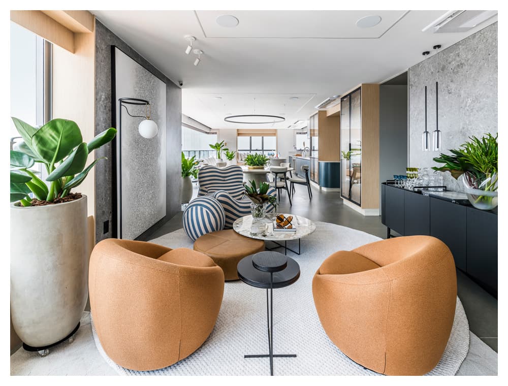 Tetriz transforma apartamento de luxo com integração e arte Tetriz transforma apartamento de luxo com integração e arte