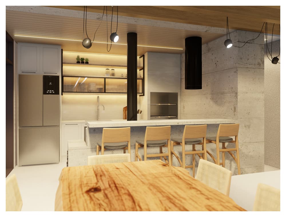 Fusão de estilos na cozinha gourmet de Givago Ferentz Fusão de estilos na cozinha gourmet de Givago Ferentz