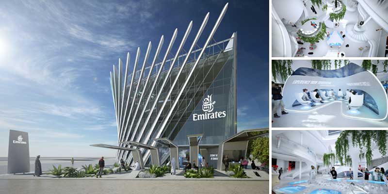 Emirates Pavilhão Emirates para Expo 2020 Dubai