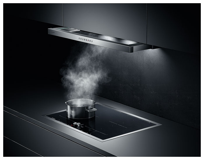 Design discreto da Coifa Slim Gaggenau