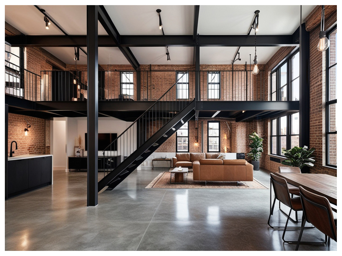 • Lofts, o charme industrial da vida moderna