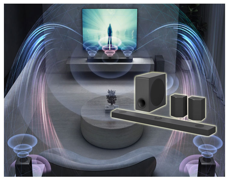 LG Sound Bar S95QR: a melhor experiência audiovisual
