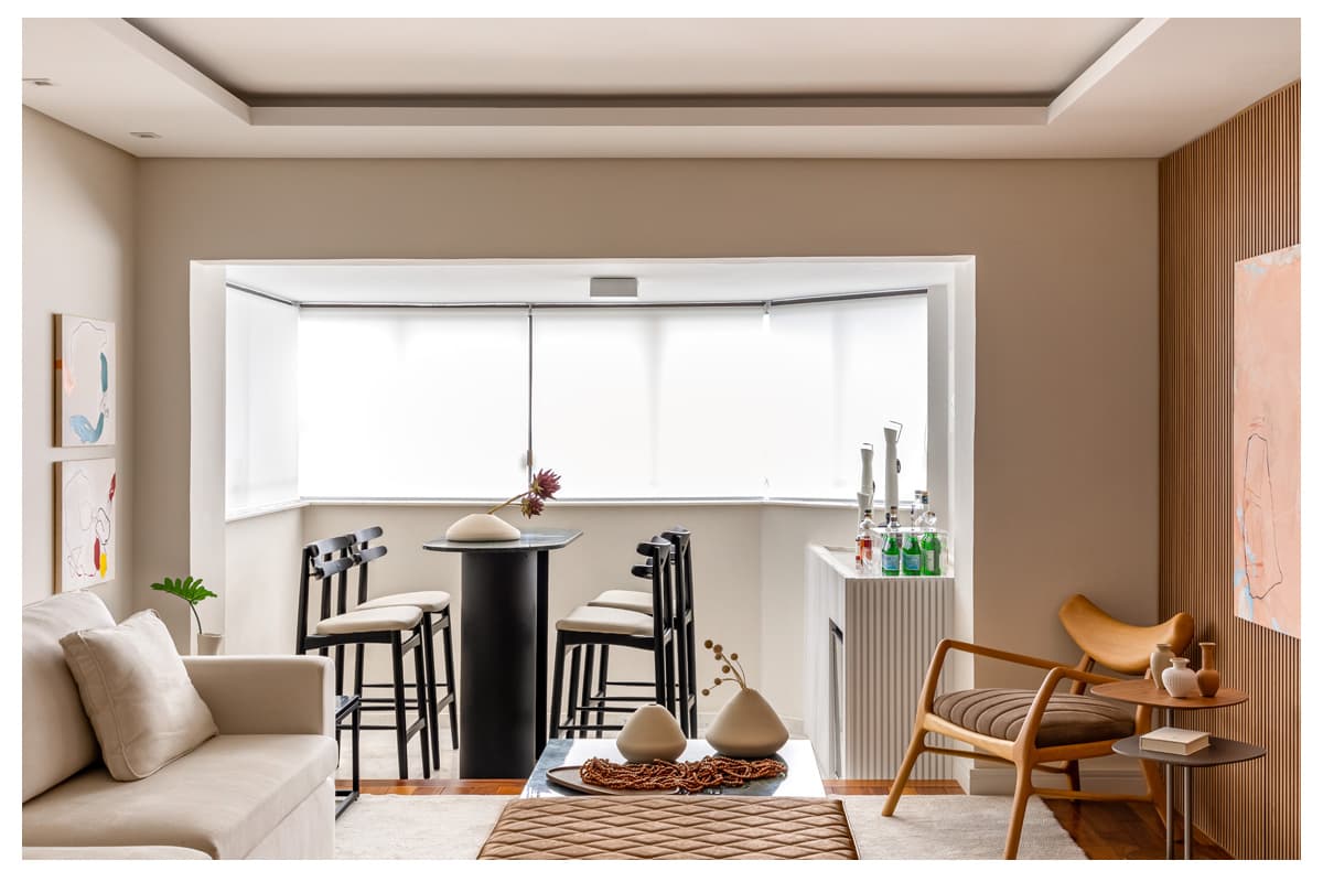 Apartamento em Curitiba com layout integrado