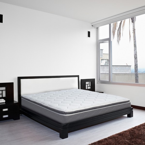 Blissful Nights Plush Pillow Top KingSize Innerspring System 10Inch