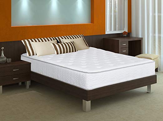 An image of Sleeplace SVC10SM01K-2 Firm Innerspring King-Size 10-Inch Mattress