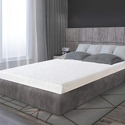 An image of Sleeplace SVC06FM01Q-2 Memory Foam Queen-Size 6-Inch Mattress | Know Your Mattress 