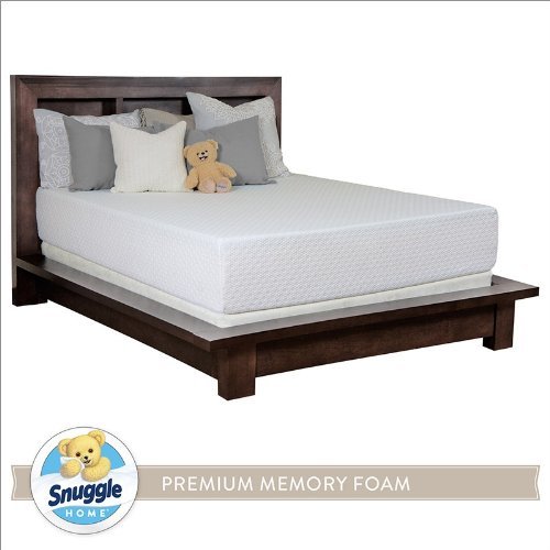 An image of Snuggle Home Plush Memory Foam Queen-Size 11-Inch Mattress | Know Your Mattress 