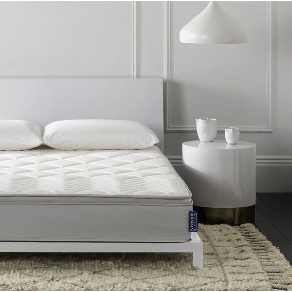 An image of Safavieh MAT1002A-Q Plush Pillow Top Queen-Size 10-Inch Mattress | Know Your Mattress 